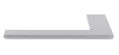 Pro Grade Bevel Edge Machinists Square With 6 Inch Blade And 4 Inch Beam, Grade 0 DIN 875, Hardened Rockwell 55 Steel For Ultra Tight Inside And Outside Angles And Dead Accurate Right Angles