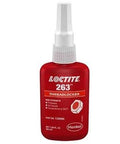 Loctite 263 Red High Strength Threadlocker Adhesive 50ml Fast Cure For Metal And Plastic Bonds That Keep Bolts Tight Red Thread Locker 24 Hour Cure Time Industrial Grade Heavy Duty Hold bottle