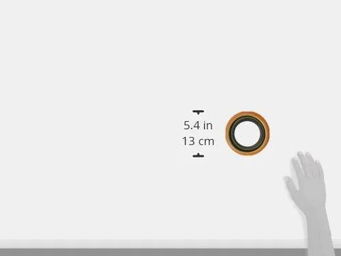Heavy-duty industrial gearbox seal 3622S offering leak prevention, abrasion, and corrosion resistance for bearings, with dimensions shown.