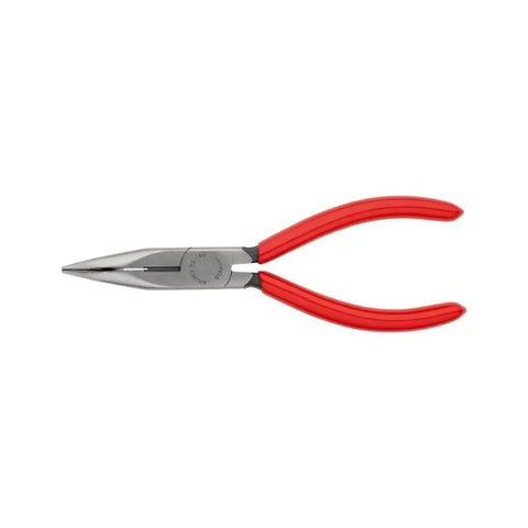 Angled Long Nose Pliers With Cutter 40 Degree Bend Six And A Quarter Inch Jaw Pro Grade Pliers For Tradesmen Durable Ergonomic Grip