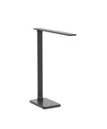 Awesome LED Desk Lamp For Home Office With Five Color Modes And Five Brightness Levels For Twenty Five Lighting Settings Eye Caring Non Flicker Task Light For Reading Sewing Crafts And School Work Metal Build In Black Finish, side view