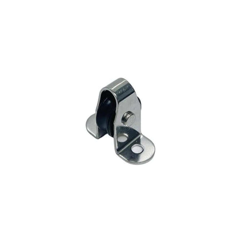 Marine Boat 1/4 Inch Surface Mount Pulley Block With Nylon Sheave And Stainless Steel T304, Durable Boat Rigging Hardware, side view