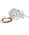 Heavy Duty 6V To 12V Alternator Conversion Kit Fits Ford Naa Tractor components including alternator, wiring harness, and brackets.