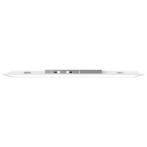 Side view of 1x4 LED Flat Panel Light 4 Pack With Nine Configurations And Two Switches Adjustable Lumens for ceiling mount