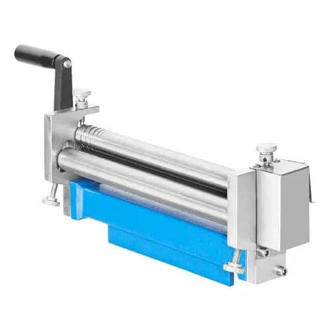 Beefy Slip Roll Metal Forming Machine 12.6 Inch With Detachable Rollers 20 Gauge Capacity for aluminum, copper, steel sheets.