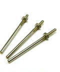 Mini Threaded Mandrel With Nut Straight Thread Set Of 3 Tiny Pro Grade Mandrels 3/32 Inch for Jewelry Making, made in Germany
