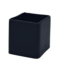 Heavy Duty Rubber Feet Slip On End Caps For 2020 Aluminum Extrusions With Non Plastic Construction Universal Sizing Fits All Standard 2020 Square Aluminum Extrusions 8 Pack black square rubber end cap