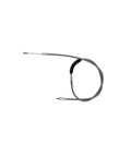 140cm Braided Stainless Steel Clutch Line For XL 883 1200N 2011-2015 Universal Fit, coiled view against white background