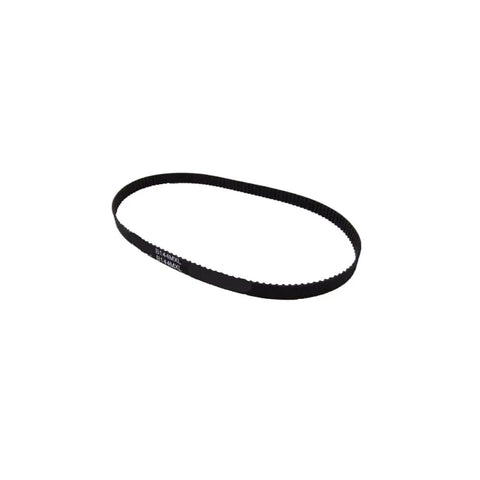Five Pack Main Drive Belt Replacement For Thermal Label Printers, flexible black rubber belt, designed for barcode printer use.