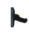 Rock Solid Android 12 Barcode Scanner With Pistol Grip Built Tough PDA holding a textured grip for easy handling.