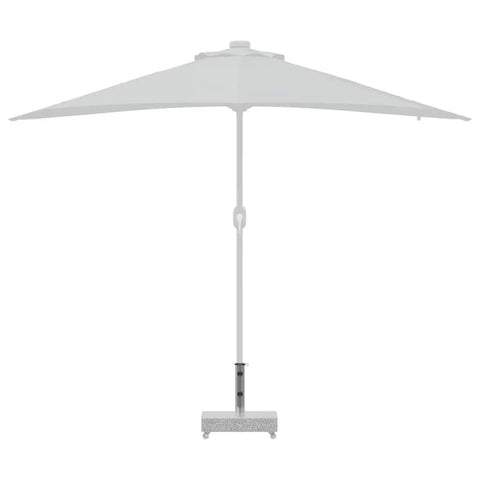 Heavy Duty Granite Patio Umbrella Base With Wheels And 2 Adapters, 55.1 Lbs Parasol Stand For Pool Yard Garden with umbrella canopy