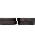 Close-up of upper and lower wheels for Motorized Bead Roller Kit With One Sixteenth Inch Step Forming Die Pro Grade for sheet metal auto repairs