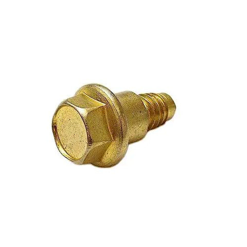 OEM Authorized Bolt Shoulder Replacement Part 532196539, heavy-duty steel pin, side view, for outdoor power equipment models.