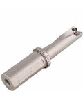Silver CNC lathe U-drill tool for drilling, turning and boring (8–20 mm)