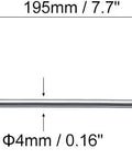 Hook and Eye Closure Swivel Gate for Wooden Door Window with Snap Lock, 195mm long, carbon steel material.
