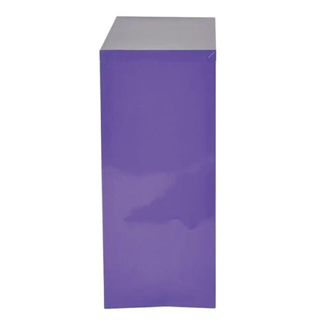 Dope Purple Metal Bookcase Rock Solid Steel Construction Two Adjustable Shelves Fully Assembled Zero Hassle Setup Sick Storage Vibes Top Tier Room Upgrade For Bedroom Study Or Teen Dorm Space