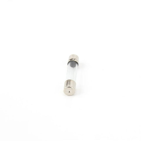 Single fuse from the 100 Pieces Fast Blow Glass Fuse Kit 6x30mm Assortment 0.5A 1A 2A 3A 4A 5A 6A 8A 10A 15A 20A 25A 30A 250V Fuses