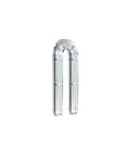 Slick Clear Plastic Horseshoe Shims One Quarter Inch Thick By Three And A Half Long showing transparent leveling gear for trades.