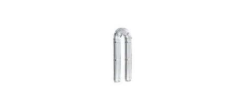 Slick Clear Plastic Horseshoe Shims One Quarter Inch Thick By Three And A Half Long showing transparent leveling gear for trades.