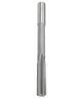 14mm HSS chucking reamer with 6 flutes and H7 straight shank, pro grade heavy duty milling tool for precise hole finishing on white background