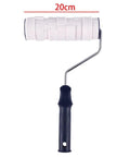 Decorative Paint Roller To Kick Your Walls Up A Notch With Zero Stress, 20cm roller with textured surface for easy wall application.