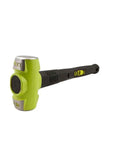 Beefy 16 Inch Sledge Hammer With 4 Pound Head For Demolition And Construction Hi Vis Drop Forged 46 HRC Head