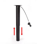 Heavy Duty Pneumatic Vertical Lifter With Wire Control Buttons And Adjustable Push Rod Lift Thickened Steel Construction for height adjustment.