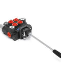 Heavy Duty Dual Spool Hydraulic Joystick Valve For Double Acting Cylinders With 11 GPM Flow And 3600 PSI Range