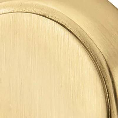 Close-up of Emtek Jasper Pull Satin Brass Finish Center To Center 6 Inches Available In 7 Sizes And 6 Finishes Model 86689US4