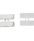 Spring Wire Connector Terminal Block 2 Pin Quick Connect Cable Clamp For LED Strip Lights No Screws Needed Fast Install 20 12 AWG