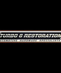 Turbo 6 Restoration logo stating 'Automotive Hardware Specialists' on black background.