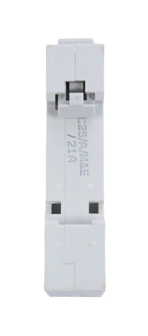 Side view of AC Miniature Circuit Breaker 1 Pole 16 Amp 120/240VAC DIN Rail Mount With Thermal Magnetic Trip C Curve DZ47-63