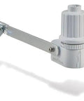 CPRSDBEX Wired Rain Sensor With Mounting Bracket And Wire For Sprinkler Systems, adjustable rainfall feature shown on metal bracket