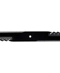 3 Pack Gator Blades For 52 Inch Gravely Mowers G6 396-806 Replacement Blades For Gravely 00273100 00450300 03253800, 18 Inch Length, Black