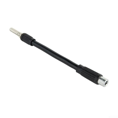 Flexible Shaft Screwdriver Extension 5.1 Inch Hex Shank For Tight Spots And Weird Angles, Fits standard drill chuck.