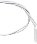 Recessed Magnetic Door Switch RC-33 NC For Security Window Or Door Contact Sensor Alarm, Wired 110V, Normally Closed, White, Easy Install