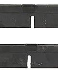 Two Centric Premium ceramic rear brake pads set, black friction material, automotive part