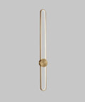 Slick Modern Wall Sconce Light Fixture Offering Three Color Temperatures And Built In Led Bulbs To Knock Your Socks Off While Setting The Ideal Cozy Vibe For Living Room Bedroom Hallway Bathroom Vanity And Simple Mount, gold design.