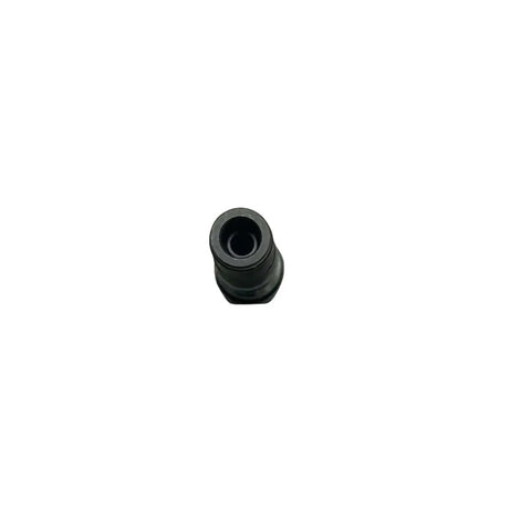 Heavy Duty Hydraulic Solenoid Valve Aerial Lift Replacement With Straight Up Plug And Play Swap fitting, durable black material for aerial lifts.