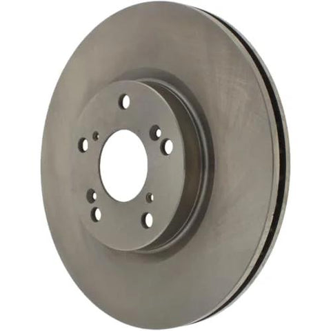Centric 121.40057 C-Tek front brake rotor, front view, fits select Acura and Honda