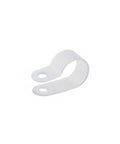 R Type Nylon Wire Holders Open Frame Side Load Clips For Easy Wire Routing And Secure Mounting On Workbenches And Equipment 100 Pack