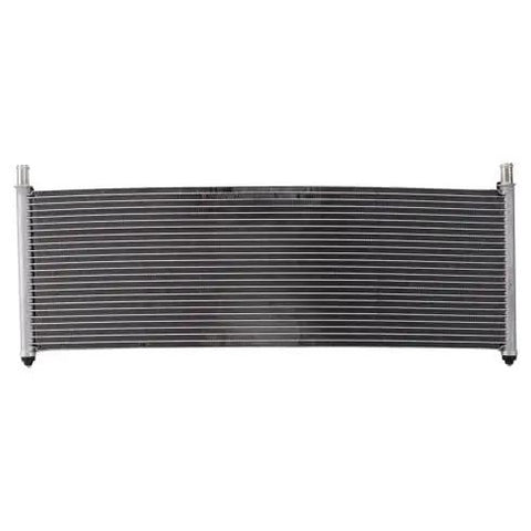 Direct Fit Replacement Radiator For Tesla Model X 2016 Through 2021 Heavy Duty Aluminum Core High Flow Coolant Heat Exchanger front view.