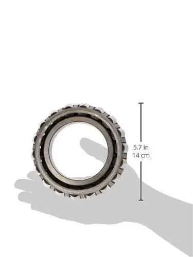 Tapered Roller Bearing Cone 740 For Smooth Wheel Spin And Quiet Operation held in hand, showing size and detailed design.