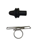 Durable Transmission Clutch Fork Pivot Pin And Spring Kit Replacement Set For Cars Ready To Roll Built To Last High Reliability Long Life Stable Performance Fits 21511223328 21517570284, black pin and spring