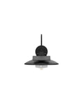 Front view of Gooseneck Solar Wall Light With Motion Sensor And 3 Lighting Modes, IP65 Waterproof Outdoor Barn Porch Farmhouse Decor
