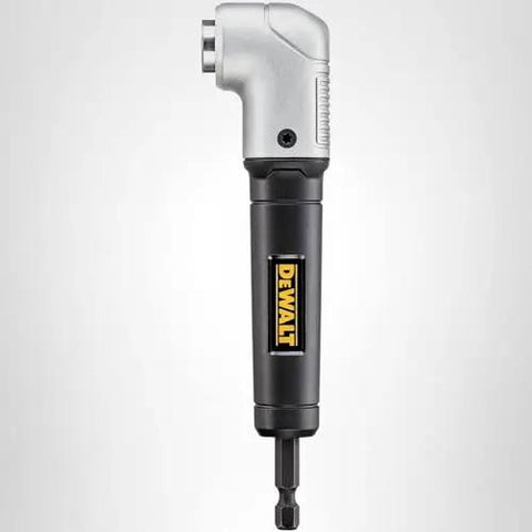 Right Angle Drill Attachment With Magnetic Compact Ergonomic 90 Degree Adapter, tough metal case, side view