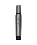 MT2 Morse Taper Drill Chuck For Mini Metal Lathe Tailstock Built Like A Tank 1010 Carbon Steel keyed tool, showing tapered design.