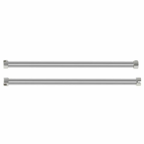 Two Tube And Screw Pins Replacement Kit For Anonimo Professionale 6000 Watch In Stainless Steel, showing full length view.