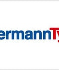 HellermannTyton logo in blue and red text on white background