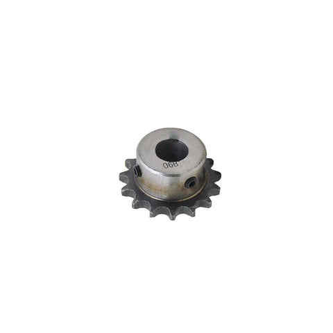 35 Chain Drive Sprocket Wheel With Twelve Teeth For 35H Roller Chain Three Eighths Inch Pitch Bore With Keyway Ten mm And Set Screws